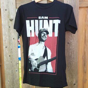 SAM HUNT Black Locked Up 2024 Tour Tee Woman's Size Small